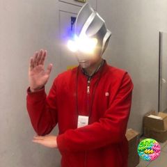 Mặt Nạ Cosplay Ultraman Phát Sáng - Phụ Kiện Halloween Unisex Cho Lễ Hội Hóa Trang và Đạo Cụ Vui Nhộn