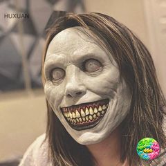 Mặt Nạ Quỷ Kinh Dị Halloween - Mặt Nạ Smile Nhựa Đạo Cụ Hóa Trang Tiệc, Trang Trí Sân Khấu, Phù Hợp Mọi Lứa Tuổi