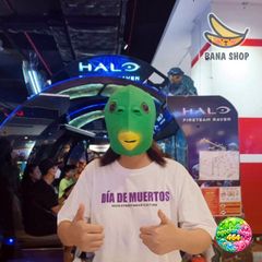 Mặt Nạ Cá Xanh Silicone Cosplay Halloween - Phụ Kiện Thời Trang Độc Đáo Đem Lại Trải Nghiệm Thực Tế Cho Fan Hâm Mộ