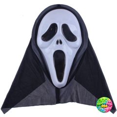 Áo Hoodie Halloween Mặt Nạ Ma Scream Đen - Phụ Kiện Trang Trí Hóa Trang Kinh Dị Dành Cho Fan Anime