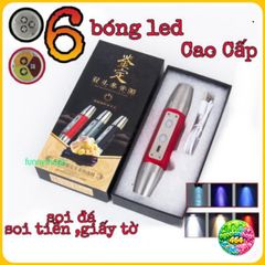 Đèn Pin Đa Năng 6 Chế Độ Ánh Sáng Cao Cấp - Soi Đá Quý, Phát Hiện Tiền Giả, Giấy Tờ Chính Xác, Tiện Ích Dụng Cụ