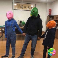 Mặt Nạ Silicone Hình Cá Vui Tươi - Đồ Chơi Cosplay Không Độc Hại Cho Tiệc Halloween, Giáng Sinh và Các Dịp Lễ Hội