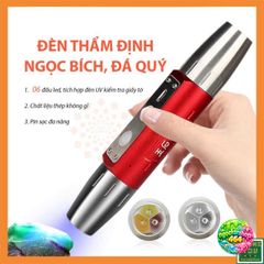 Đèn Soi Giấy Tờ, Tiền, Đá Quý Cao Cấp - 6 Ánh Sáng Siêu Mạnh, Sạc Trực Tiếp, Chống Nắng, Dụng Cụ Kiểm Tra Thật Giả
