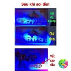 Đèn Soi Giấy Tờ, Tiền, Đá Quý Cao Cấp - 6 Ánh Sáng Siêu Mạnh, Sạc Trực Tiếp, Chống Nắng, Dụng Cụ Kiểm Tra Thật Giả