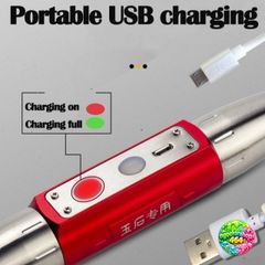 Đèn Pin Soi Sáng Đá Quý 6 Chế Độ Ánh Sáng - Phát Hiện Giả - Thiết Bị Tiện Ích Đánh Giá Chất Lượng Đá và Giấy Tờ
