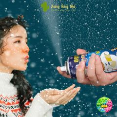 Xịt Tuyết Giáng Sinh 205ml - Bình Xịt Tuyết An Toàn Cho Tiệc Sinh Nhật, Lễ Hội 88% - Tạo Không Khí Vui Vẻ Ấm Áp