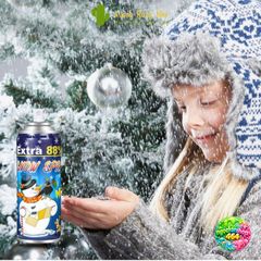 Xịt Tuyết Giáng Sinh 205ml - Bình Xịt Tuyết An Toàn Cho Tiệc Sinh Nhật, Lễ Hội 88% - Tạo Không Khí Vui Vẻ Ấm Áp