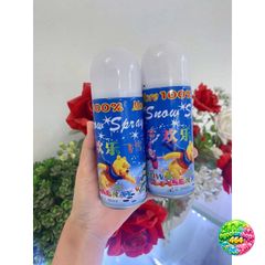 Bình Xịt Tuyết Ứng Tuyết Bay - Phụ Kiện Trang Trí Noel, Chụp Ảnh, Tiệc Cưới, Sinh Nhật - Hiệu Ứng Tuyết Rơi Thật 85g
