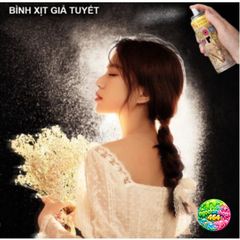 Bình Xịt Tuyết Giáng Sinh - Chai Xịt Tuyết Tan Không Tan Trang Trí Sự Kiện, Tiệc Cưới, Chụp Ảnh Giáng Sinh
