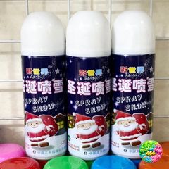 Bình Xịt Tuyết Không Tan 210ml - Trang Trí Giáng Sinh Lãng Mạn Cho Tiệc Sinh Nhật và Sự Kiện