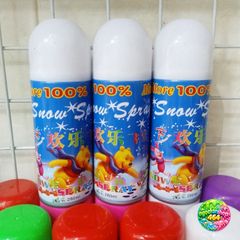 Bình Xịt Tuyết Không Tan 210ml - Trang Trí Giáng Sinh Lãng Mạn Cho Tiệc Sinh Nhật và Sự Kiện