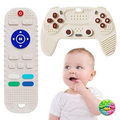 Miếng Dán Gặm Nhấm Silicone PURE - Đồ Chơi Kẹo Cao Su Hoạt Hình Cho Bé - Hỗ Trợ Mọc Răng & Giảm Đau 0-36 Tháng