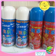 Bình Xịt Tuyết Tan 228ML - Dụng Cụ Tiệc Giáng Sinh, Sinh Nhật An Toàn và Dễ Dàng Sử Dụng