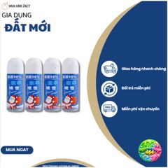 Xịt Bột Tuyết Trắng 280ml - Trang Trí Noel & Sinh Nhật - Không Tan, An Toàn Cho Trẻ Em
