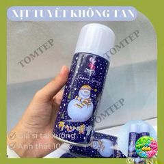 Xịt Tuyết Trang Trí Noel Không Tan - Dụng Cụ Tiệc Sinh Nhật & Lễ Hội Màu Sắc Đẹp - Dung Tích 200ml