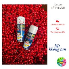 Bình Xịt Tuyết Trang Trí Giáng Sinh 200ml - Tạo Tuyết Rơi Đẹp Cho Cây Thông & Tiệc Mừng Noel