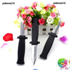 Áo Mô Hình Dao Nhựa Đen 18cm - Đồ Chơi Tiệc Halloween Hài Hước Cho Trẻ Em và Người Lớn, Chất Liệu An Toàn, Thân Thiện Với Môi Trường