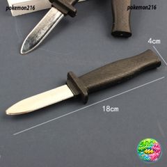 Áo Mô Hình Dao Nhựa Đen 18cm - Đồ Chơi Tiệc Halloween Hài Hước Cho Trẻ Em và Người Lớn, Chất Liệu An Toàn, Thân Thiện Với Môi Trường