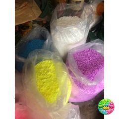 Hạt Xốp Tròn Trắng 1Kg Dùng Làm Gối Lười, Chơi Slime Và Trang Trí Noel - Quà Tặng Độc Đáo, Nghệ Thuật Tuyết