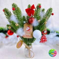 Gấu Bông Noel Bông Tuyết Nhân Tạo 15D - Gối Trang Trí Nhà Cửa Đẹp Mắt Dịp Lễ Hội