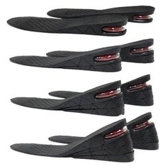 Đế lót giày tăng chiều cao màu đen (1 đôi) tự cắt 3cm-5cm-7cm - Phụ kiện thời trang tiện lợi cho bạn cao thêm tự tin hơn