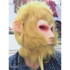 Mặt Nạ Hóa Trang Tôn Ngộ Không Có Lông Cao Cấp - Phụ Kiện Thời Trang Nổi Bật Cho Các Buổi Tiệc và Sự Kiện Văn Hóa