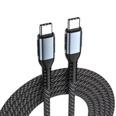 Cáp Sạc Nhanh 240W USB Type C - Tương Thích Samsung, Xiaomi, Oppo, Vivo - Dây Bện Nylon Chất Lượng, Tốc Độ Sạc Siêu Tốc