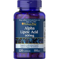 Viên uống Alpha Lipoic Acid Puritan’s Pride - Hỗ trợ trẻ hóa, làm sáng da, giảm nám, giúp trí nhớ,