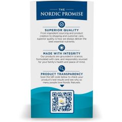 Nordic Naturals Omega-3 Dầu Cá Thanh Lọc - Hỗ Trợ Tim Mạch, Não Bộ & Thị Lực - Viên Nang Dễ Uống Chất Lượng Cao