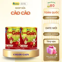 Sữa công thức Colos Gain 800g - Tăng Cân Nhanh, Cải Thiện Miễn Dịch, Hàng Chính Hãng VitaDairy