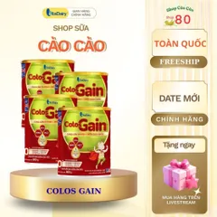 Sữa công thức Colos Gain 800g - Tăng Cân Nhanh, Cải Thiện Miễn Dịch, Hàng Chính Hãng VitaDairy