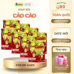 COMBO 6-12 Sữa công thức Colos Gain 800g - Tăng Cân & Tăng Cường Miễn Dịch - Sữa Non Nhập Khẩu Mỹ - Hàng Chính Hãng Vitadairy