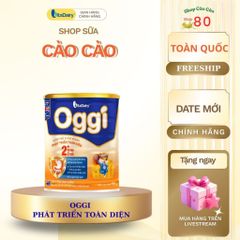Oggi Dinh Dưỡng Phát Triển Toàn Diện 800g - Sữa Non, Tăng Cường Đề Kháng, Phát Triển Não Bộ và Chiều Cao Cho Bé