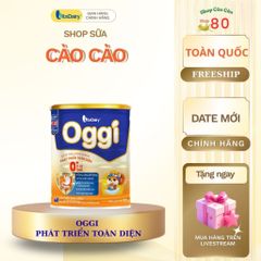 Combo Dinh Dưỡng Oggi 6-12 Tháng L800g (Màu Cam) - Tăng Cường Đề Kháng, Phát Triển Não Bộ, Giúp Bé Khoẻ Mạnh, Ngủ Ngon