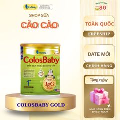 Sữa Bột Colosbaby Gold 800g Combo 3-5 Lon - Tăng Cường Miễn Dịch, Giúp Bé Lên Cân và Phát Triển Khỏe Mạnh