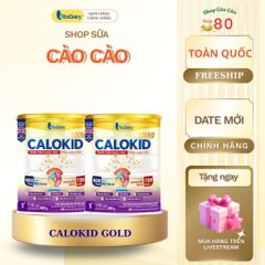 Sữa Bột Calokid Gold L900g - Hỗ Trợ Tăng Cân, Cải Thiện Miễn Dịch Cho Bé - Dinh Dưỡng Toàn Diện, Tiêu Hóa Tốt