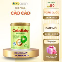 Colosbaby Lactoferrin Sữa Công Thức Tăng Cường Miễn Dịch Cho Trẻ Sinh Mổ, Dinh Dưỡng Cao Cấp, Chính Hãng VitaDairy