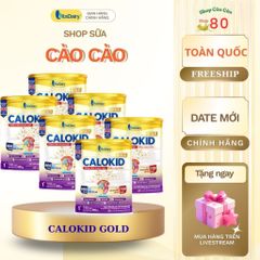 Sữa Bột Calokid Gold L900g - Hỗ Trợ Tăng Cân, Cải Thiện Miễn Dịch Cho Bé - Dinh Dưỡng Toàn Diện, Tiêu Hóa Tốt