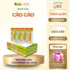 Combo Sữa Dinh Dưỡng Colosbaby IQ Gold 3-4 Món - Phát Triển Trí Não, Tăng Cường Miễn Dịch, Tăng Cân Khỏe Mạnh Cho Bé