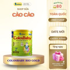 Sữa Công Thức Hỗ Trợ Tiêu Hóa ColosBaby Bio L800g - Dinh Dưỡng Tăng Cường Miễn Dịch và Phát Triển Trí Não Cho Bé 0-12 Tháng