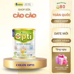 Colos Opti 0+ 800g - Sữa Công Thức Tăng Cường Miễn Dịch, Tiêu Hóa, Phát Triển Trí Não cho Trẻ Em - Sữa Non ColosIgG 24h