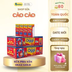 Sữa Pha Sẵn Oggi Gold Tăng Cân Nhanh - Giải Pháp Cho Trẻ Suy Dinh Dưỡng, Hỗ Trợ Tiêu Hóa và Sức Đề Kháng - Dung Tích 110ml và 180ml