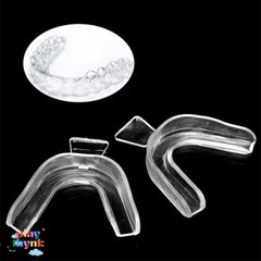 Silicone Bảo Vệ Răng Khi Ngủ - 2 Miếng Đệm Nhẹ Nhàng, Tốt Cho Sức Khỏe Răng Miệng, Giúp Ngủ Ngon Giấc
