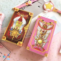 Bộ Bài The Clow Sakura Size Gốc - 52 Lá Bài Chất Liệu Giấy Cứng Thiết Kế Sắc Nét, Màu Sắc Tươi Sáng, Dành Cho Người Mới Bắt Đầu