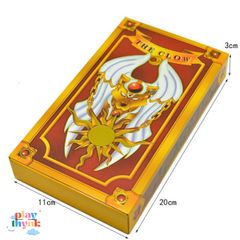 Bộ Bài The Clow Sakura Size Gốc - 52 Lá Bài Chất Liệu Giấy Cứng Thiết Kế Sắc Nét, Màu Sắc Tươi Sáng, Dành Cho Người Mới Bắt Đầu