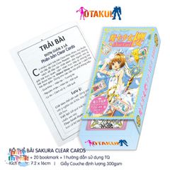 Bộ Bài Tarot Sakura Clear Card - Kỷ Niệm Anime 