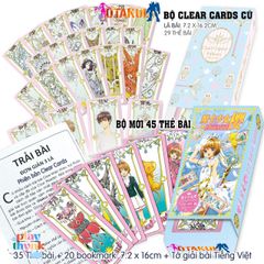 Bộ Bài Tarot Sakura Clear Card - Kỷ Niệm Anime 