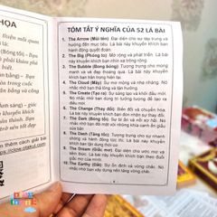 Tờ Hướng Dẫn Giải Bài Clow Sakura Đơn Giản - In A4 Chất Lượng, Phương Pháp Trải Bài Dễ Dàng Cho Người Mới Bắt Đầu