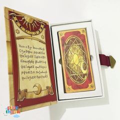 Bộ Bài Clow Deluxe - Thẻ Bài Phép Thuật Cardcaptor Sakura - Quà Tặng Fan Anime Sang Trọng
