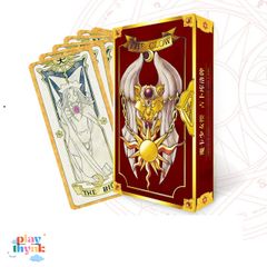 Bài Tarot Clow Cardcaptor Sakura KINOMOTO SAKURA - Bộ Thẻ Pháp Thuật Anime Chibi Dành Cho Fan và Quà Tặng Độc Đáo